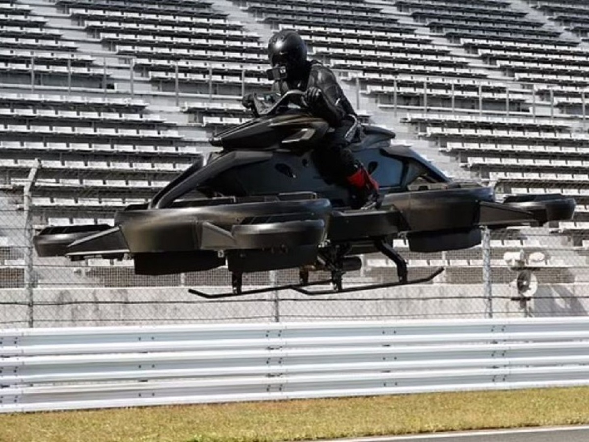 Flying Bike Japan Company Develops First Time Ali Technology Hover Bike