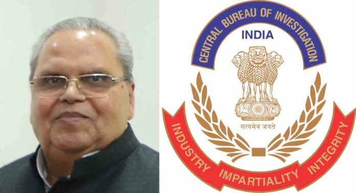 Satyapal Malik CBI