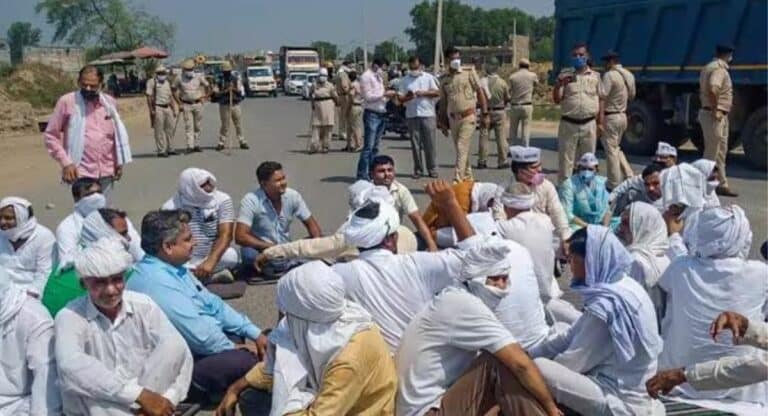 एमएसपी को लेकर नहीं बनी सरकार से बात, किसानों का अब भी राजमार्ग पर प्रदर्शन जारी