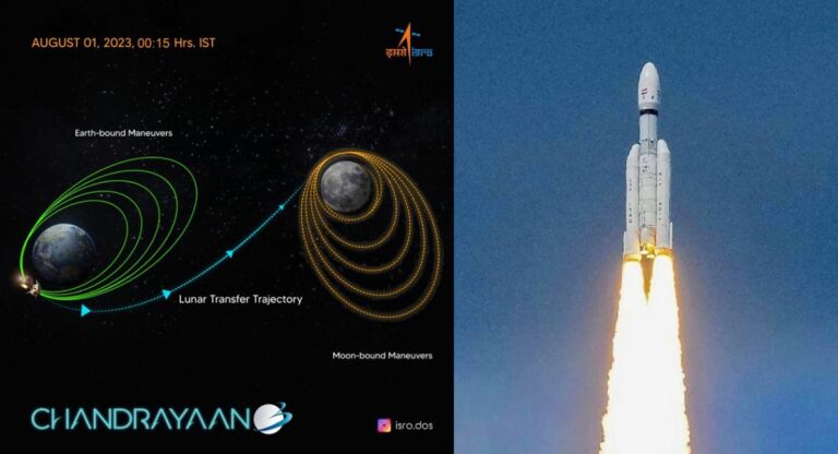 चंद्रयान-3: चांद की राह पर इसरो, 5 अगस्त को चंद्रमा की कक्षा में पहुंचेगा चंद्रयान