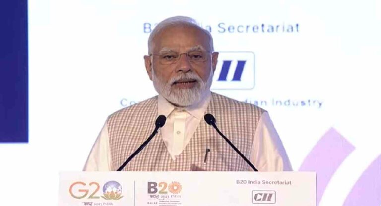 B-20 Summit: हर फैसले से पहले धरती पर असर का विचार करें – मोदी