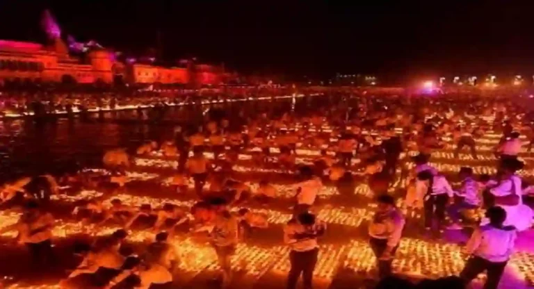 Ayodhya: 51 घाटों पर दीपों को सजाने का कार्य प्रारंभ, जानिये जलाए जाने हैं कितने दीये