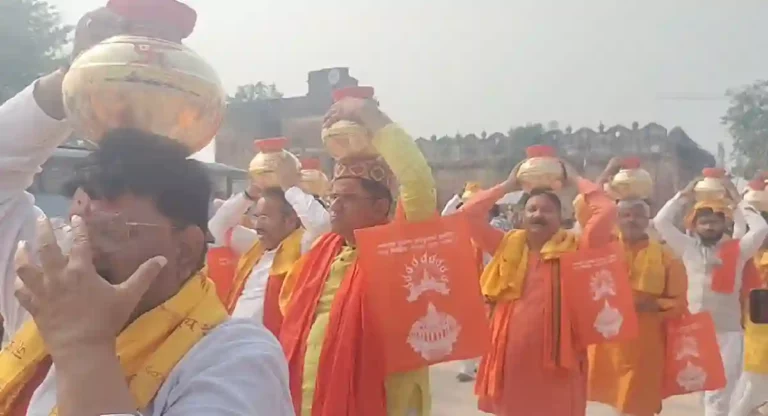 अयोध्या से पांच लाख मंदिरों के लिए रवाना हुआ पूजित अक्षत कलश, जानें खासियत