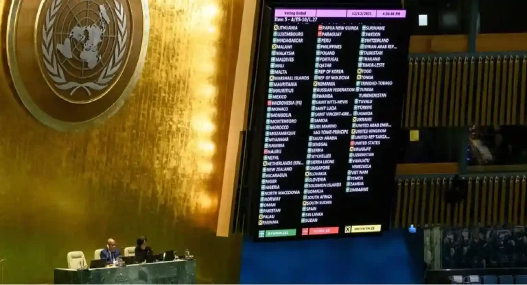 UN General Assembly में गाजा में युद्ध विराम प्रस्ताव पारित, जानें भारत का क्या रहा स्टैंड