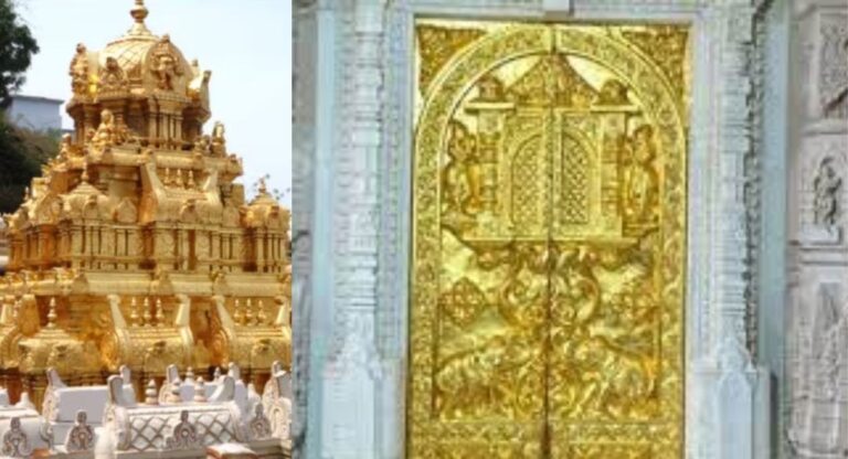 Temple Jewellery: कहीं दरवाजे हैं तो कहीं भगवान की मूर्तियां ही सोने की बनी हैं, भारत में आभूषणों से सुसज्जित हैं कई मंदिर