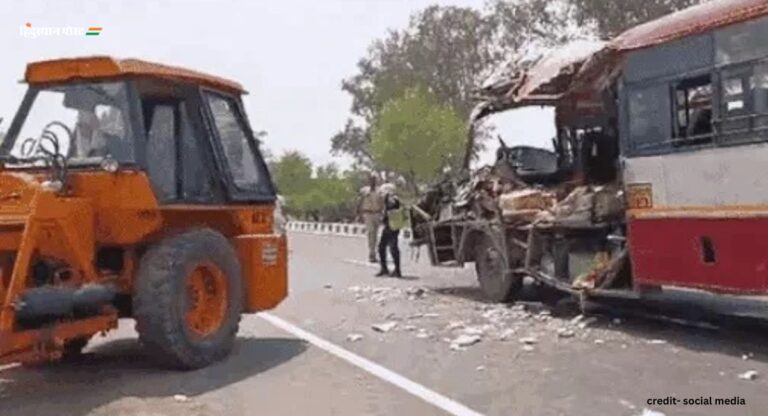 Accident Rajasthan: यूपी रोडवेज की बस और ट्रक में टक्कर, पांच की मौत