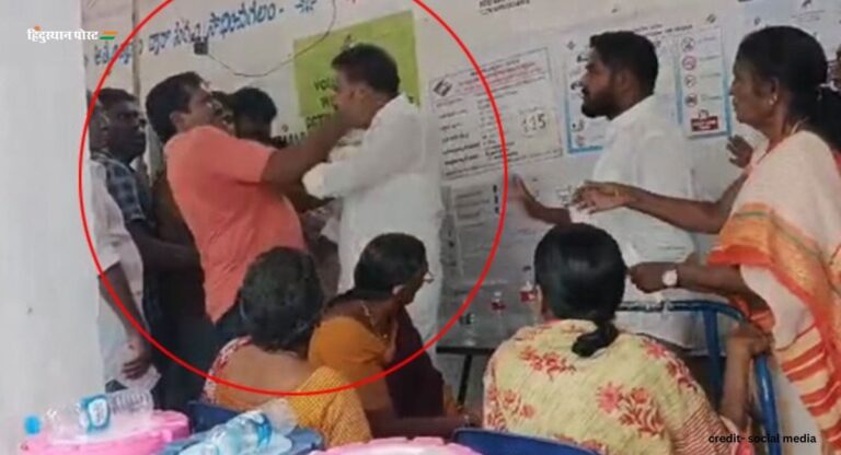 Andhra Pradesh: जगन रेड्डी की पार्टी के विधायक ने मतदाता को मारा थप्पड़, वीडियो वायरल