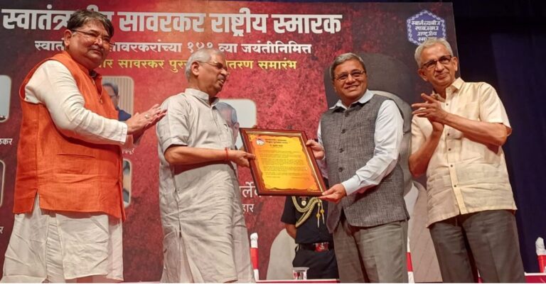 Veer Savarkar: ‘सावरकर पुरस्कार ने मेरी जिम्मेदारी बढ़ा दी है’: डॉ. सुहास जोशी