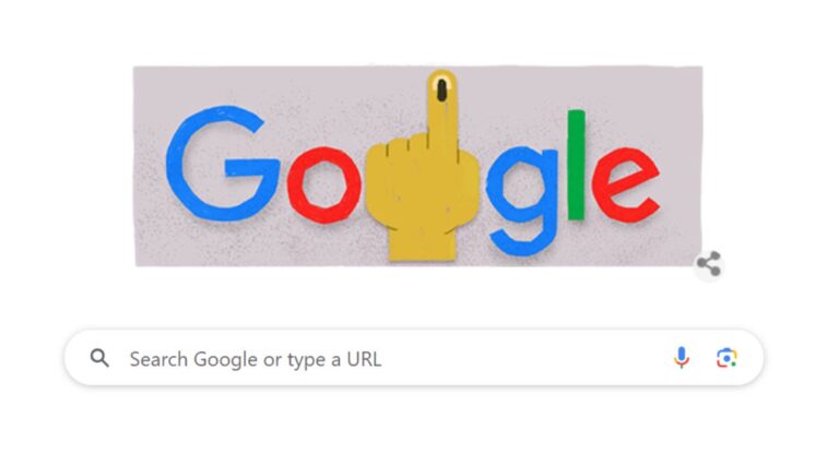 Google Doodle: गूगल ने एक बार फिर मतदाताओं को वोट देने के लिए किया प्रेरित, चौथे चरण में बनाया ऐसा डूडल