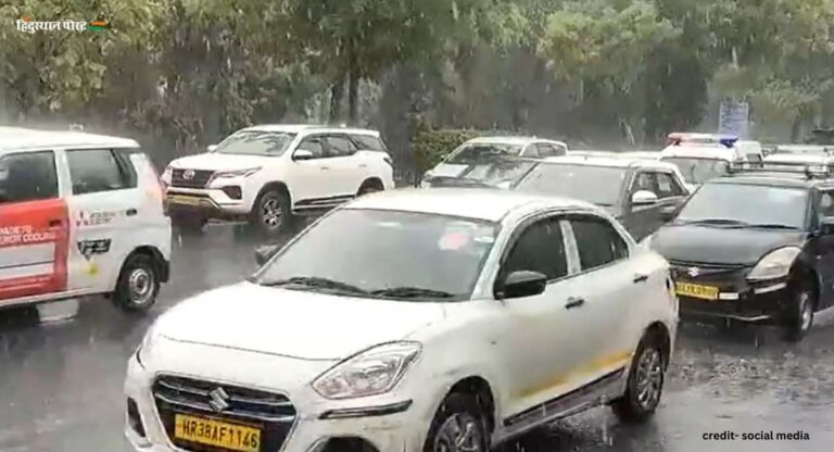 Pre-Monsoon Rain: दिल्ली और गुरुग्राम के कुछ हिस्सों में प्री-मानसून बारिश, 3.6 डिग्री लुढ़का पारा