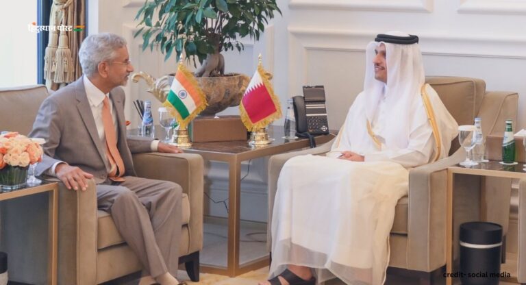 Visit to Qatar: विदेश मंत्री जयशंकर ने दोहा में कतर के प्रधानमंत्री से मुलाकात की, द्विपक्षीय संबंधों की हुई समीक्षा