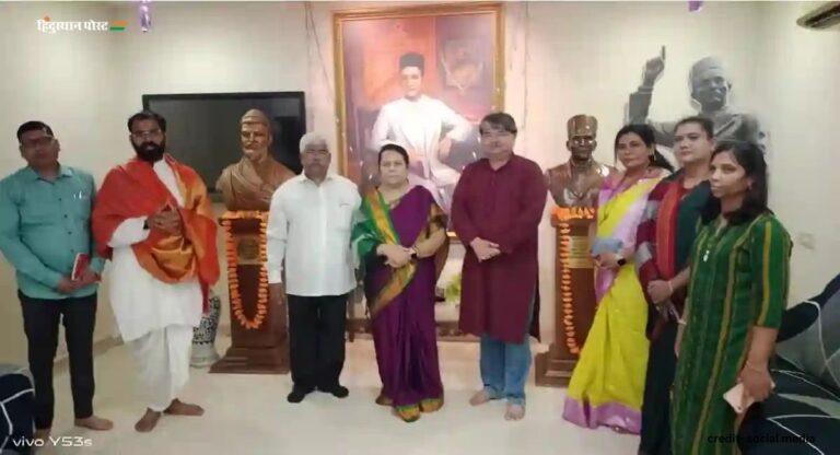 Dr. Neelam Gorhe: गुरुपूर्णिमा के अवसर पर उपसभापति डाॅ. नीलम गोरे ने स्वातंत्र्यवीर सावरकर के राष्ट्रीय स्मारक का किया दौरा