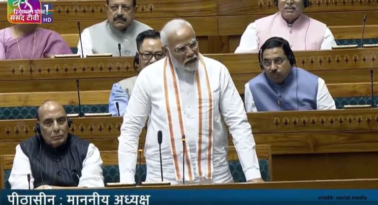 Lok Sabha Session: पीएम मोदी ने राहुल गांधी के भाषण पर दो बार जताई आपत्ति, कहा ‘हिंदुओं को हिंसक कहना…’