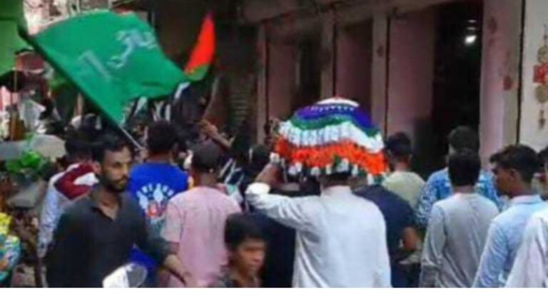 Bihar: मुहर्रम के जुलूस में तीन मुसलमानों ने लहराया था फिलिस्तीन का झंडा, अब भुगतेंगे किए की सजा