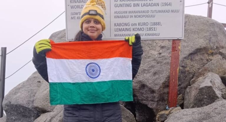 Bihar की बेटी ने रचा इतिहास, मलेशिया की सबसे ऊंची चोटी पर फहराया राष्ट्रीय ध्वज