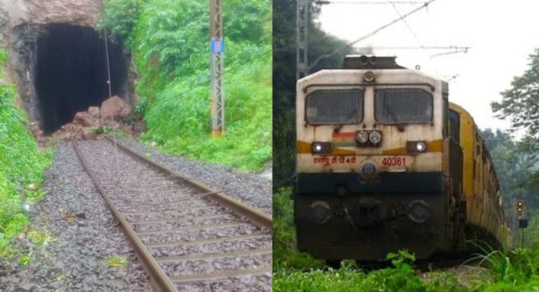 Central Railway: कसारा और इगतपुरी के बीच रेलवे ट्रैक पर गिरा बोल्डर, यातायात प्रभावित नहीं