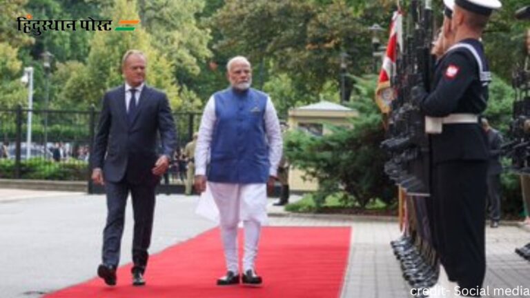 PM Modi in Poland: प्रधानमंत्री नरेंद्र मोदी ने पोलैंड के राष्ट्रपति आंद्रेज डूडा से की बातचीत, शहीद सैनिकों को श्रद्धांजलि दी