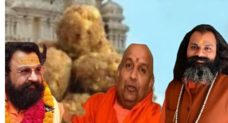 Prasad adulteration case: तिरुपति बालाजी प्रसाद विवाद पर भड़का संत समाज, की यह मांग