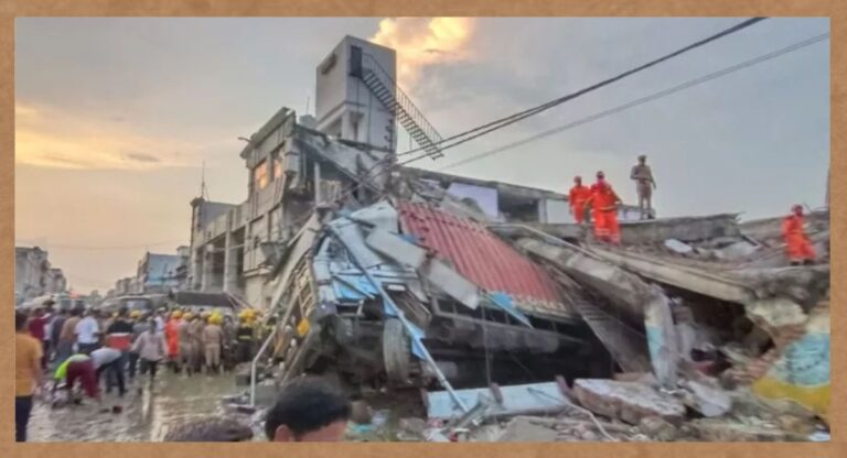 Building Collapse: लखनऊ में इमारत ढहने से पांच मृतकों की पहचान हुई, 28 घायल