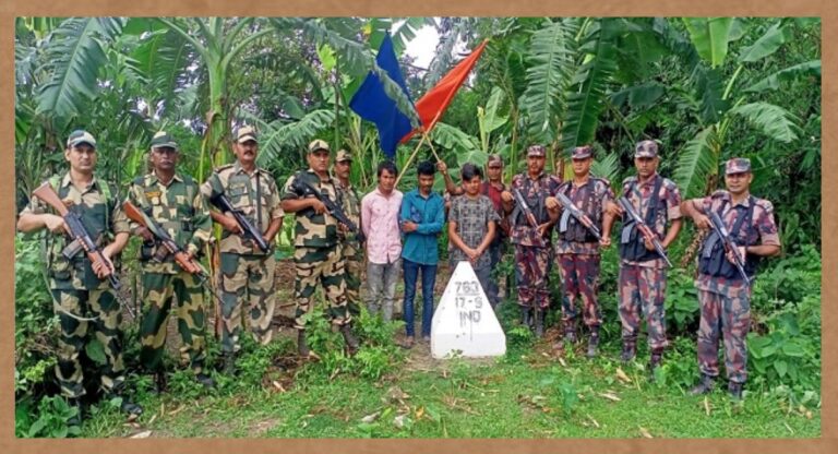 North Bengal Border: भारत-बांग्लादेश सीमा पर तीन बांग्लादेशी नागरिक गिरफ्तार, BSF ने उन्हें BGB को सौंप दिया