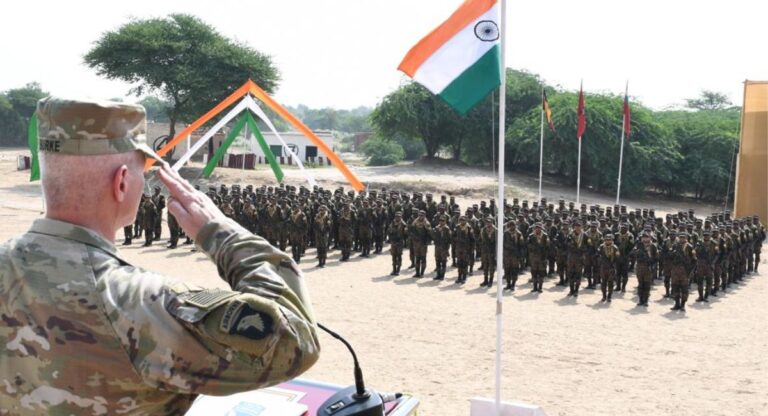 Joint military war exercise: भारत-अमेरिका सैन्य संयुक्त युद्ध अभ्यास महाजन फील्ड फायरिंग रेंज में शुरू, इस तिथि को होगा समापन