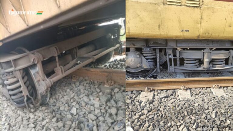 Train derailment: नागपुर में सीएसएमटी शालीमार एक्सप्रेस के दो डिब्बे पटरी से उतरे, मरम्मत का काम जारी