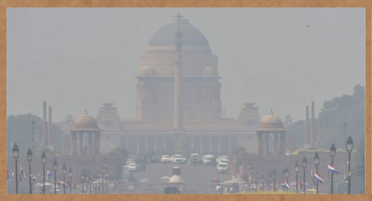 Delhi Air Pollution: दिल्ली की वायु गुणवत्ता “बेहद खराब” श्रेणी में, जानें क्या है दर्ज AQI