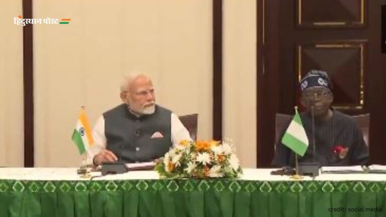 PM Modi in Nigeria: नाइजीरिया के राष्ट्रपति बोला अहमद टीनूबू से प्रधानमंत्री मोदी ने की मुलाकात, इन मुद्दों पर हुई चर्चा