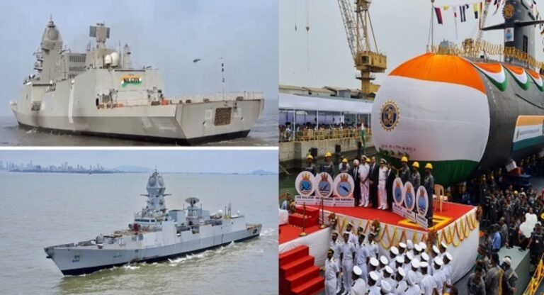 Indian Navy के बेड़े में शामिल होंगे दो स्वदेशी युद्धपोत और पनडुब्बी ‘वाग्शीर’, चीन की बढ़ेगी चिंता