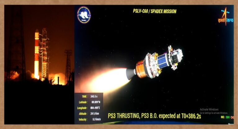 Space Docking Experiment: ISRO ने फिर किया कमाल, PSLV-C60 SpaDeX मिशन लॉन्च; भारत बना ऐसा करने वाला चौथा देश