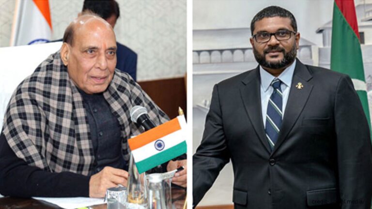 India-Maldives Relations: मालदीव के रक्षा मंत्री से आज मिलेंगे राजनाथ सिंह, इन मुद्दों पर होगी चर्चा