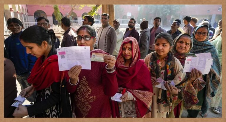 Delhi Elections: दिल्ली में दोपहर 3 बजे तक करीब 46.55 प्रतिशत मतदान