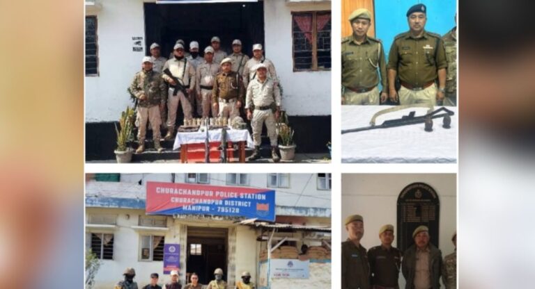 Manipur:  लगातार सरेंडर किए जा रहे हथियार, पुलिस ने की यह अपील